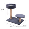 Petit arbre à chat noir Relax Platform Cat Tower